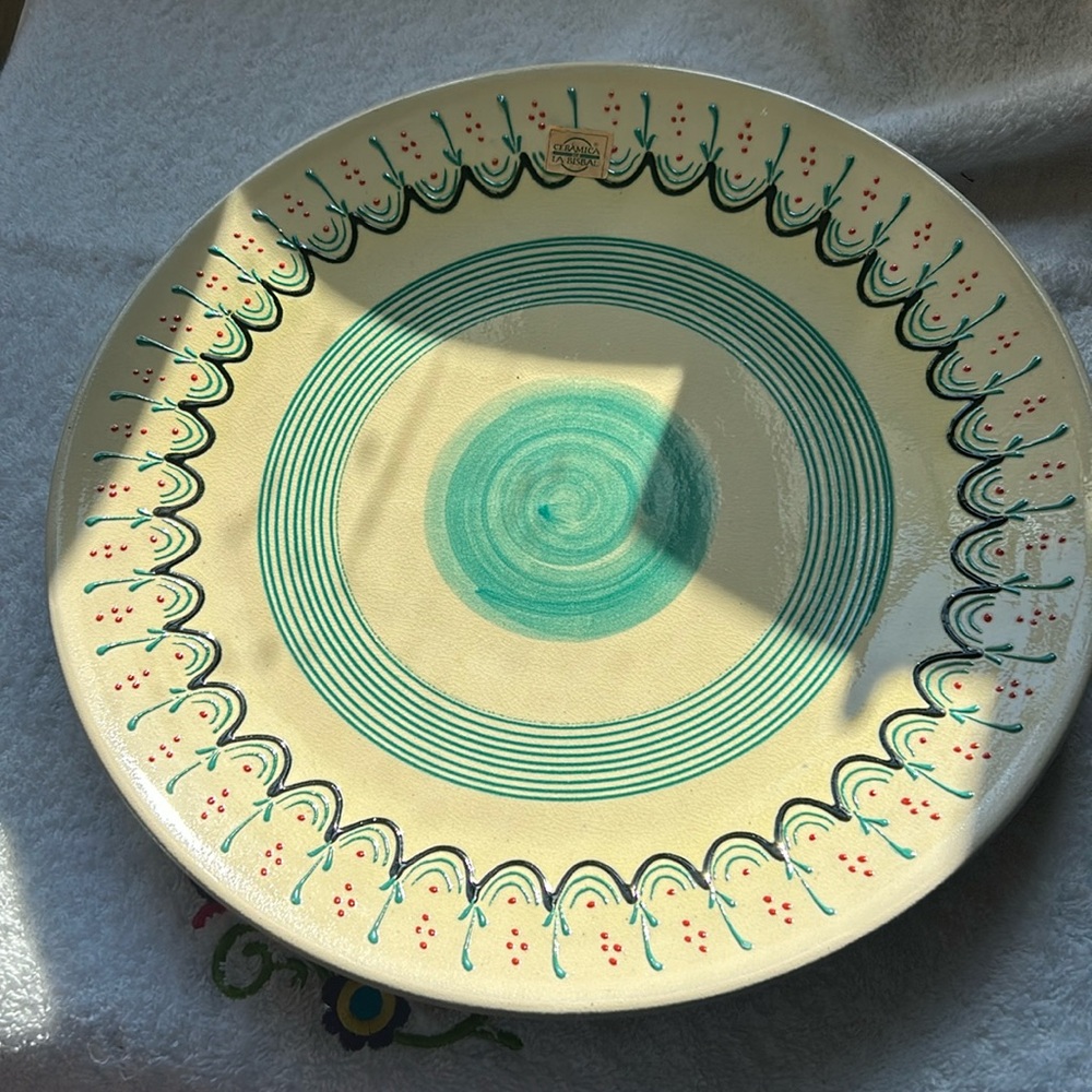 Beautiful made in Spain wall plate